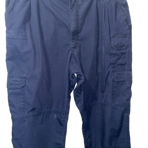 Men's 5.11 Tactical Tactlite Cargo Navy Blue Pants Sz 42x32 - Picture 5 of 7